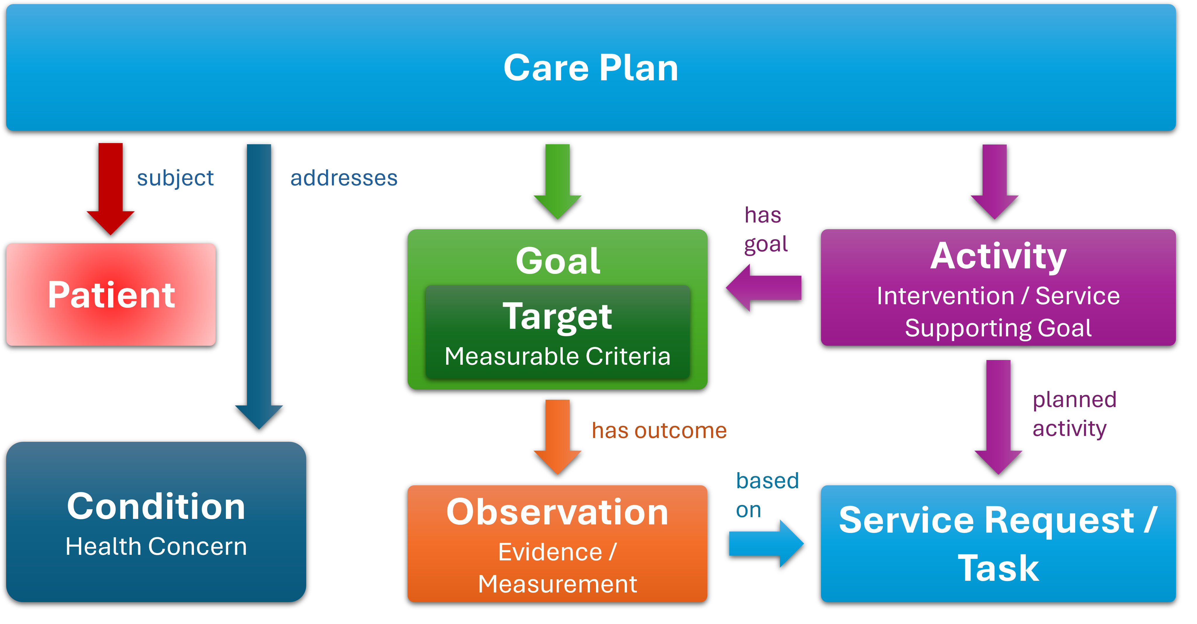 Care Plan key data